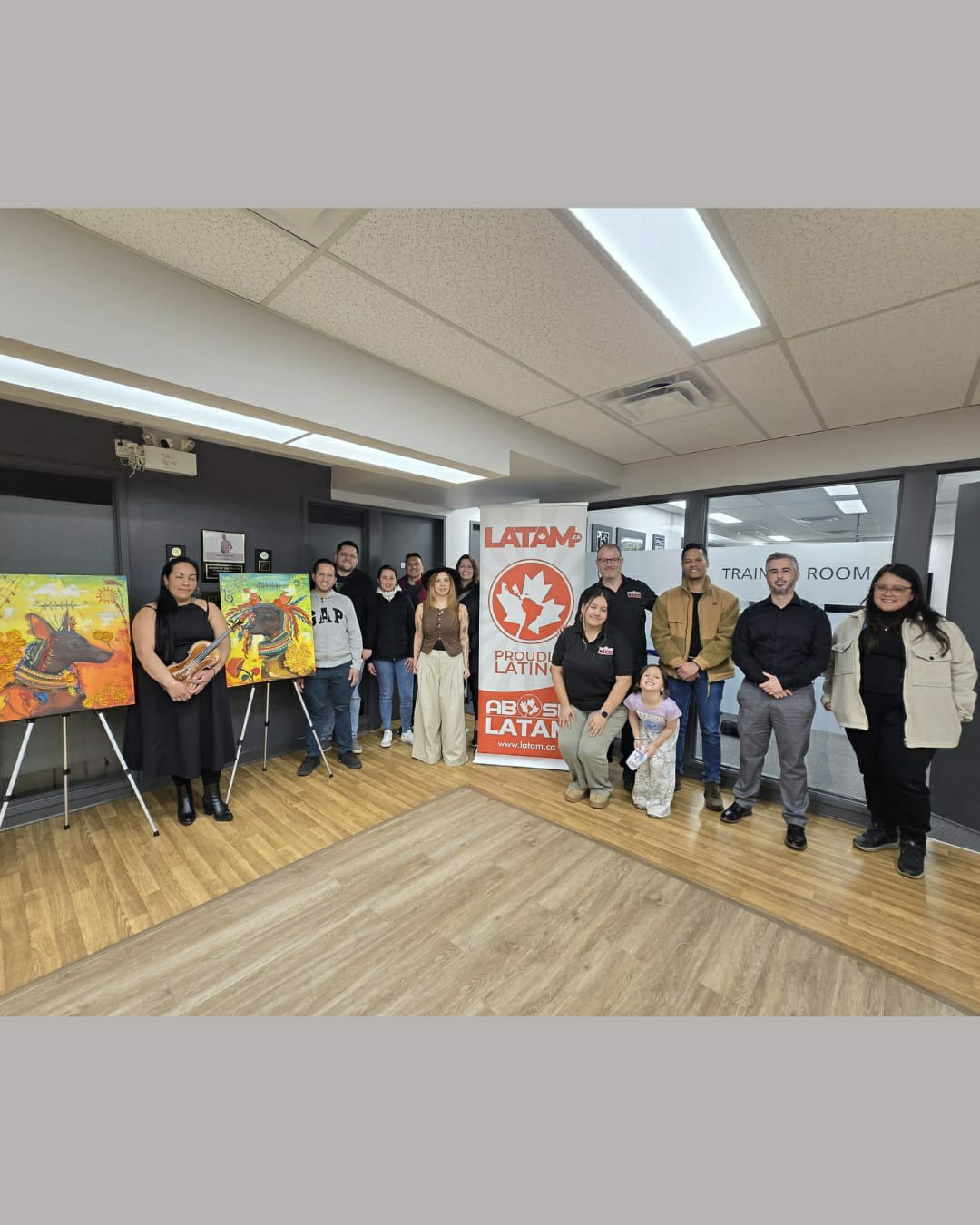 Latino Film Festival attendees